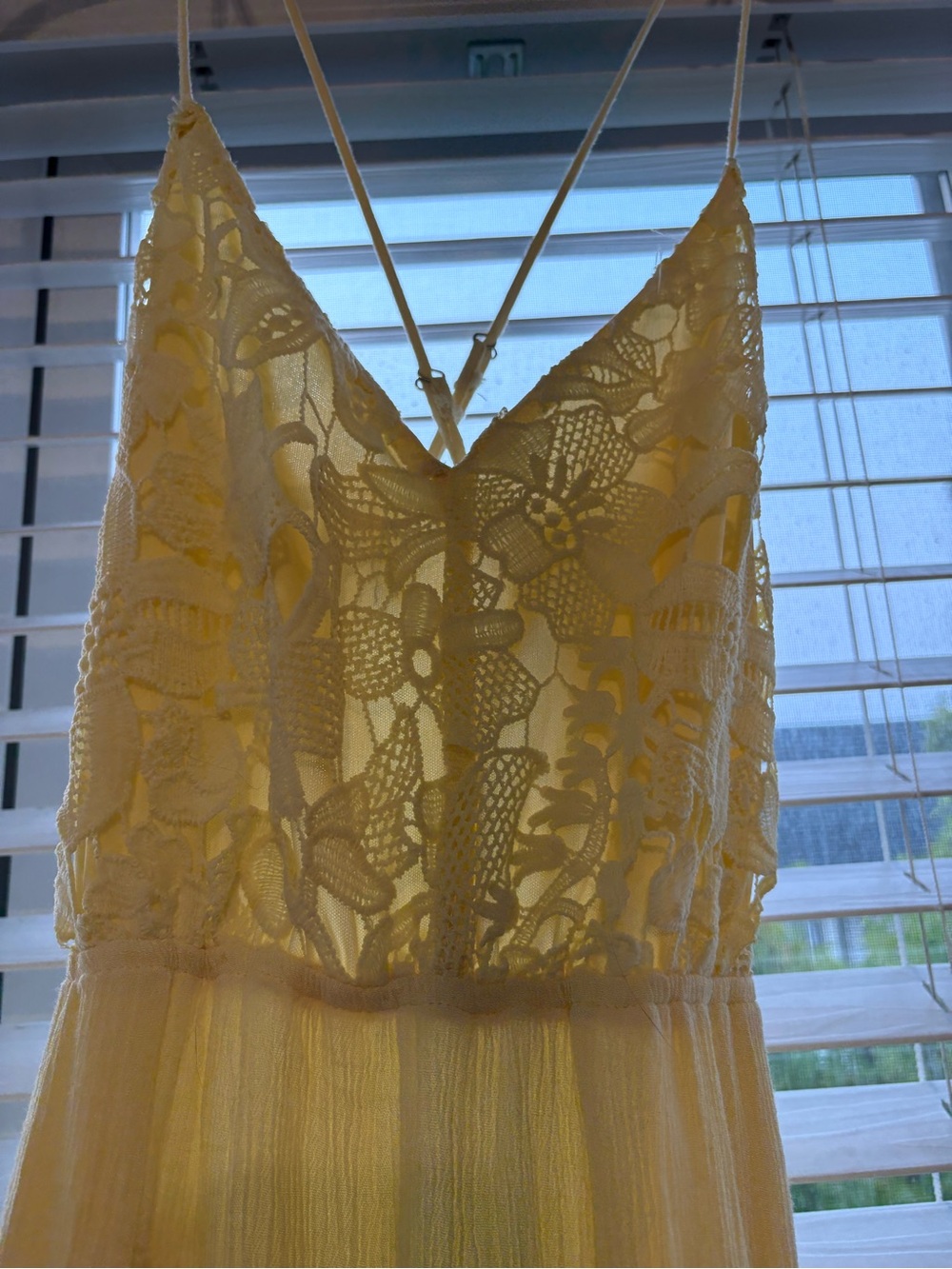 The Clothing Company Open-Back Yellow Maxi Dress - Picture 3 of 6